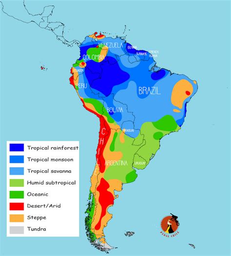 Argentina Climate Map