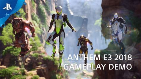 Anthem - PS4 Gameplay Preview | PlayStation Live From E3 2018 - YouTube