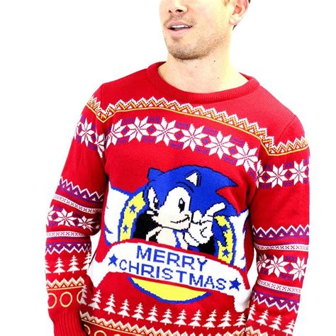 classic-sonic-christmas-jumper-2 Best Christmas Jumpers, Festive Jumpers, Christmas Sweaters ...