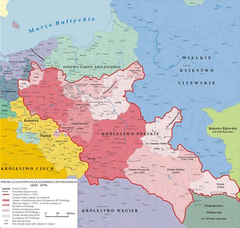 Poland 1333 - 1370 - Galicia–Volhynia Wars - Wikipedia | Historical maps, Imaginary maps, Poland