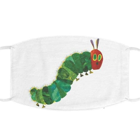 The Very Hungry Caterpillar Face Mask eric carle wormy | Etsy