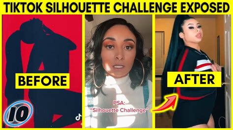 TikTok Silhouette Challenge Exposed After This - YouTube