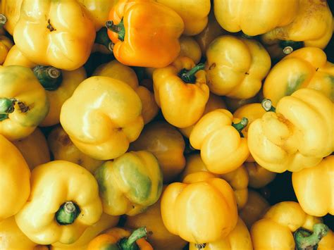 Free Images : fruit, flower, food, produce, vegetable, yellow, bell ...