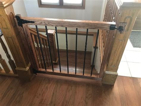 Pin by Amanda ahrendsen on Stairs | Custom baby gates, Stairs design ...