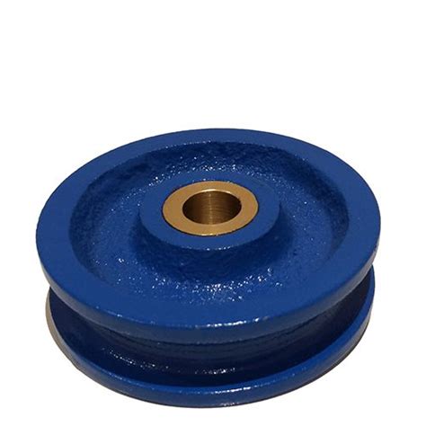 8" Blue Sheave Pulley Wheel 4000kgs SWL | Wire Rope Shop