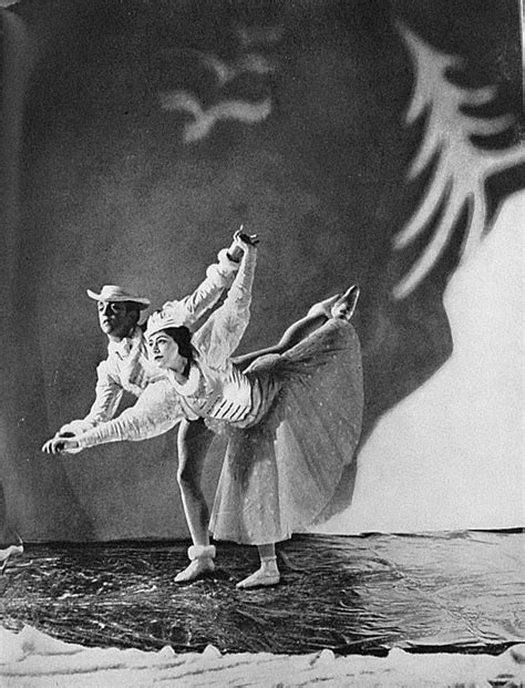 Margot Fonteyn and Robert Helpmann "Skating" in Ashton's Les Patineurs ...