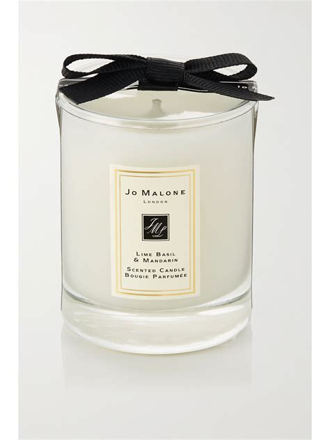 Colorless Lime Basil & Mandarin Scented Travel Candle, 60g | JO MALONE ...