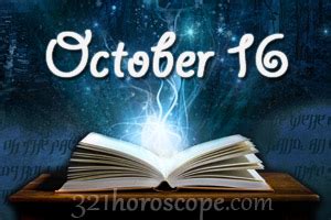 October 16 Birthday horoscope - zodiac sign for October 16th