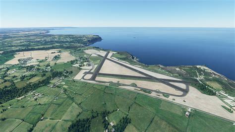 Perranporth Airfield (EGTP) Scenery for MSFS by Aerosoft