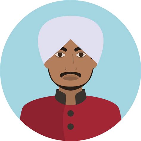 Sikh Vector SVG Icon - SVG Repo