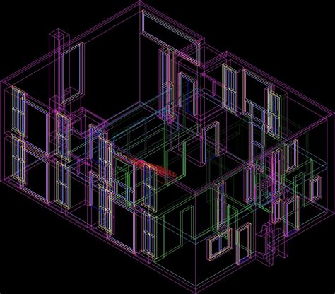 Esherick House From Kahn 3D DWG Model for AutoCAD • Designs CAD