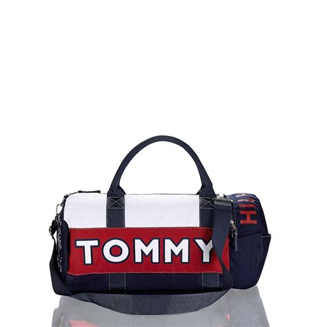 Tommy hilfiger Navy Duffle Bag in Blue for Men (NAVY/ RED) | Lyst