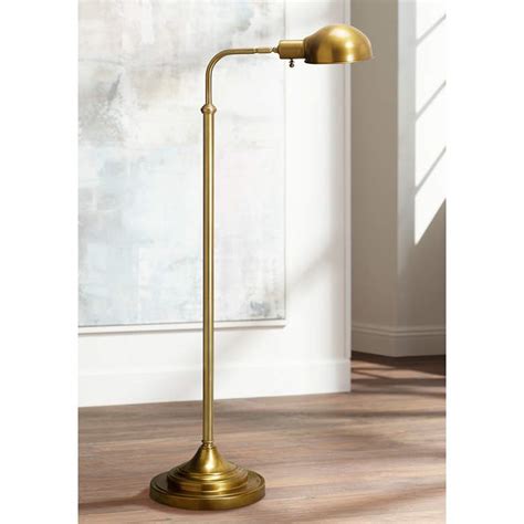 Robert Abbey Kinetic Antique Brass Pharmacy Floor Lamp - #61361 | Lamps ...