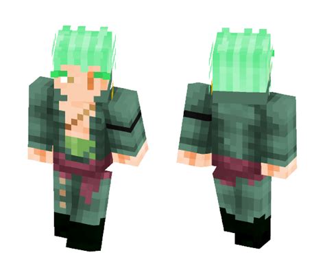 Download Zoro Roronoa (One Piece) Minecraft Skin for Free ...