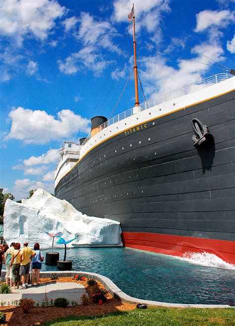 The Titanic Museum in Branson offers a self-guided tour of the doomed ...