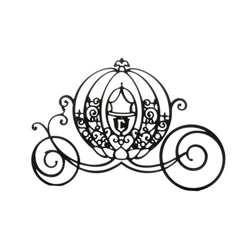 Cinderella Carriage Silhouette Clip Art