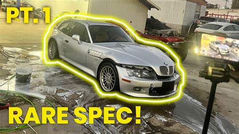 I Bought a Super Rare Totaled BMW Coupe From the Salvage Auction! - YouTube