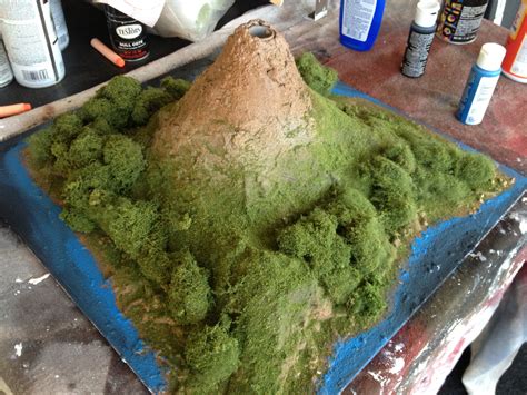 The Ubiquitous School Volcano Project | volcanoe | Volcano projects, Volcano science projects ...