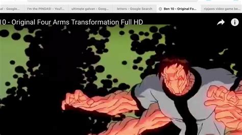 Ben 10 Omniverse Fourarms Transformation - YouTube