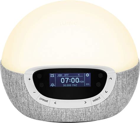 Amazon.com: Lumie Bodyclock Shine 300 - Alarm Clock Simulates Sunrise & Sunset - Bedside Lamp ...