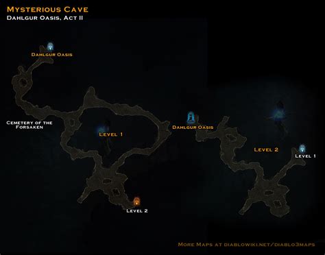 Mysterious Cave map - Diablo Wiki