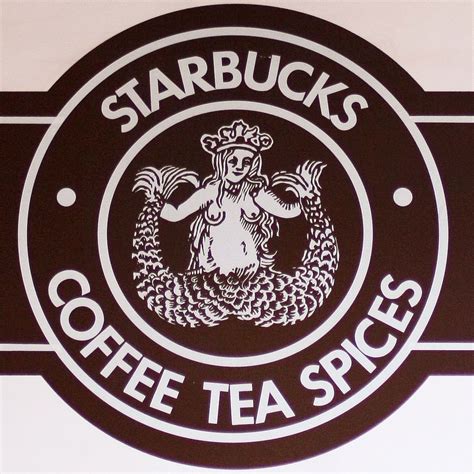 The Starbucks logo and its evolution since it was first created