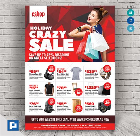 Product Sale and Promotional Sales Flyer - PSDPixel