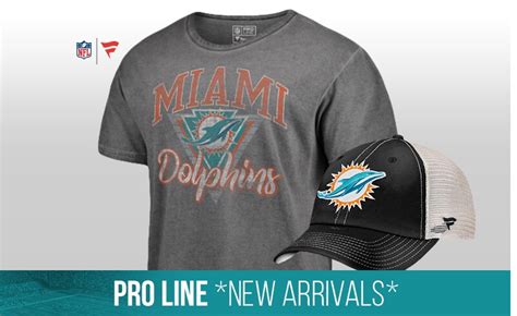 Miami Dolphins Apparel, Dolphins Merchandise, Gear & Clothing ...