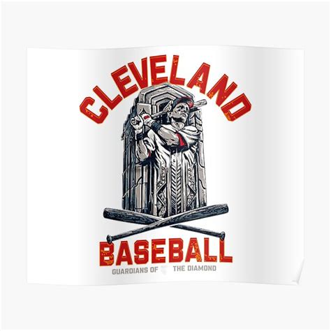 "Cleveland guardians - Cleveland Sports Art Prints" Poster for Sale by ...