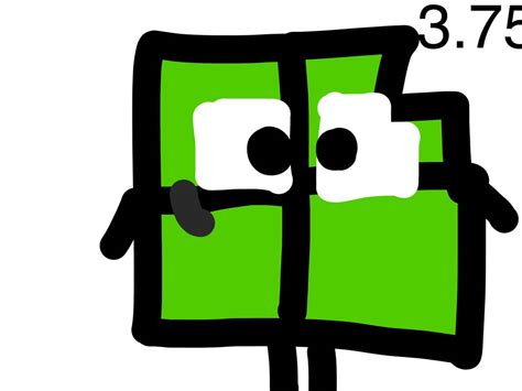 Numberblocks 3.75 by DanTheManStaniel on DeviantArt