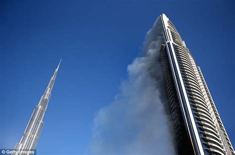 Dubai New Year's Eve skyscraper fire survivor tried to rappel down the ...