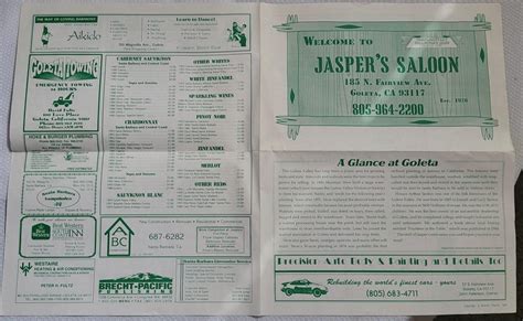 Jasper's Saloon - Goleta Voice