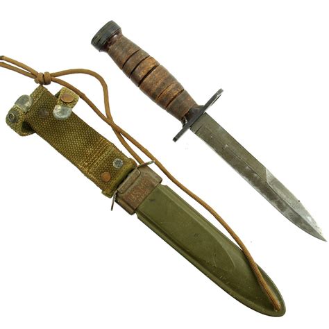 Original U.S. WWII Imperial M4 Bayonet for M1 Carbine with M8 Scabbard ...