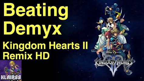 How to Beat Demyx - Data Battle - Kingdom Hearts II HD - YouTube