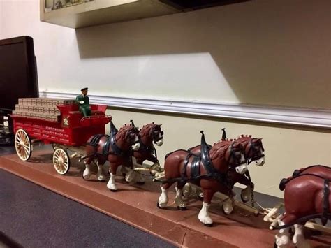 Vintage Budweiser Clydesdale 8 Hitch Horse, Hobbies & Toys, Memorabilia & Collectibles, Vintage ...