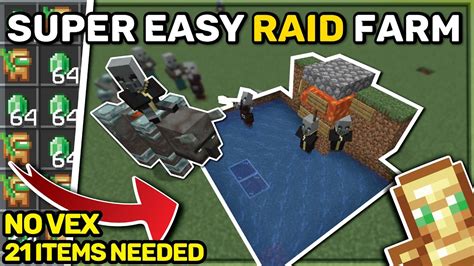 Minecraft EASY Raid Farm / Early Game , 1.19 - YouTube