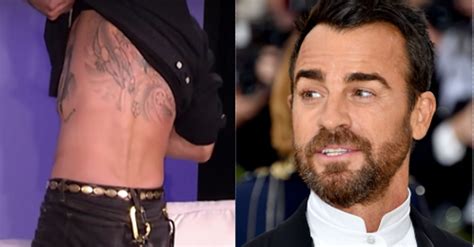 Sorry, Ben Affleck, Make Way For Justin Theroux's Giant Rat Tattoo ...