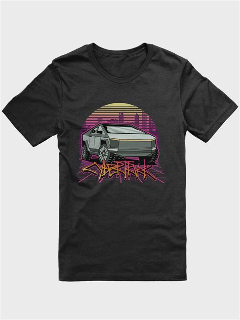 Cybertruck 2077 T-Shirt | The Tesla Space / The Space Race