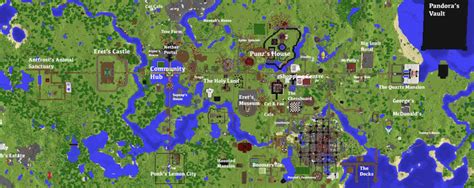 Dream SMP World Map