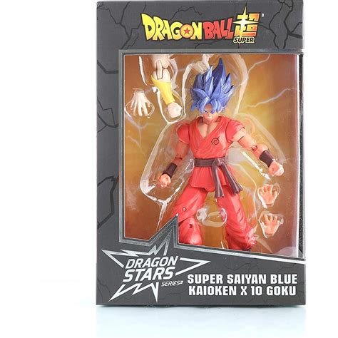 Dragon Ball Dragon Stars Super Saiyan Blue Kaio-ken x10 Goku Action Figure