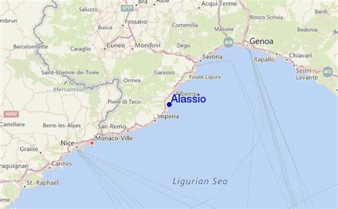 Alassio Surf Forecast and Surf Reports (West Coast, Italy)