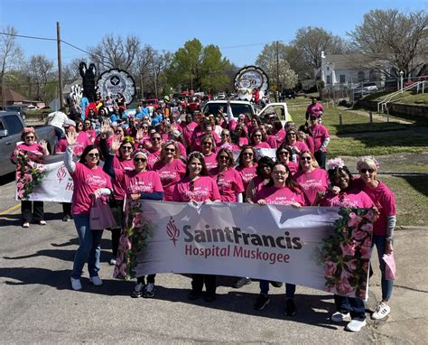 Saint Francis Health System on LinkedIn: #makingadifferenceinmuskogee #teampink #saintfrancisstrong