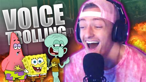 Spongebob Voice Impressions! (Amazing Reactions!) - YouTube