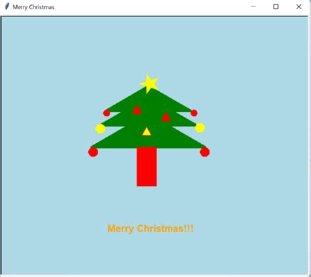 Draw A Christmas Tree Using Python Turtle - CopyAssignment