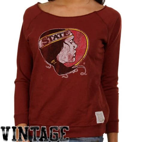 Original Retro Brand Florida State Seminoles (FSU) Ladies Garnet Open ...