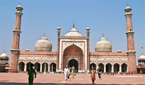 Jama Masjid Delhi India - History of Jama Masjid