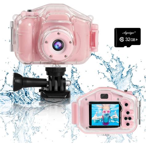 Agoigo Kids Waterproof Camera Toys for 3-12 Year Old Boys Girls Christmas Birthday Gifts ...