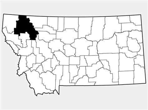 Flathead County, MT - Geographic Facts & Maps - MapSof.net