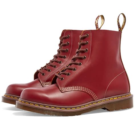 Dr. Martens 1460 Vintage Boot - Made in England Oxblood Quilon | END ...