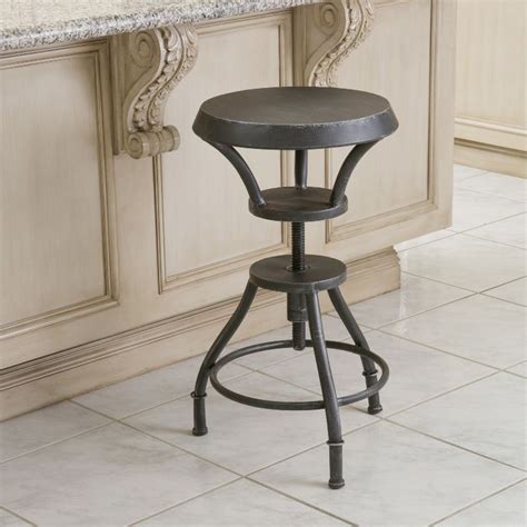 Interior: Extraordinary Wrought Iron Bar Stools For Outdoors from Wrought Iron Bar Stools For ...